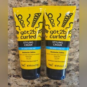 got 2b Curled Styling Cream | Moisturize & Define Curly Hair Bundle